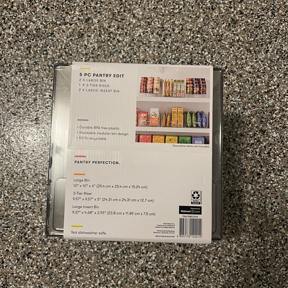 NEW THE HOME EDIT 5 PIECE PANTRY EDIT - Picture 13 of 13